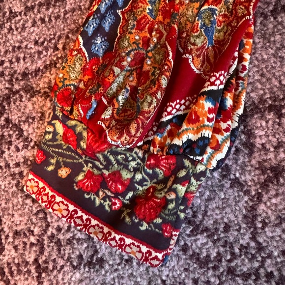 Janette 1970s vibes elastic waist gown size small - Picture 6 of 9